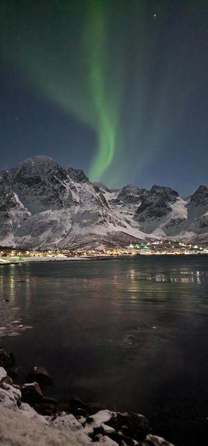 Pilan Lodge Lofoten Vestpollen Exteriör bild