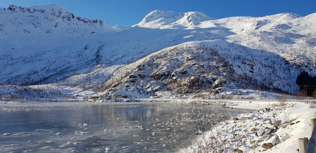 Pilan Lodge Lofoten Vestpollen Exteriör bild